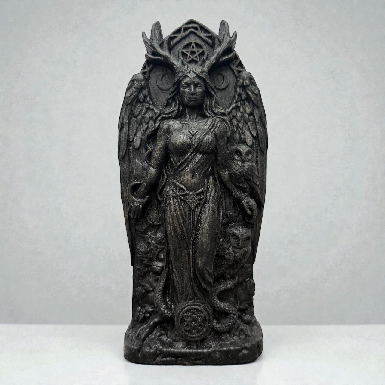 Lilith Statue Sumerian Goddess of Feminine Wisdom Hand Carved Lilith ...