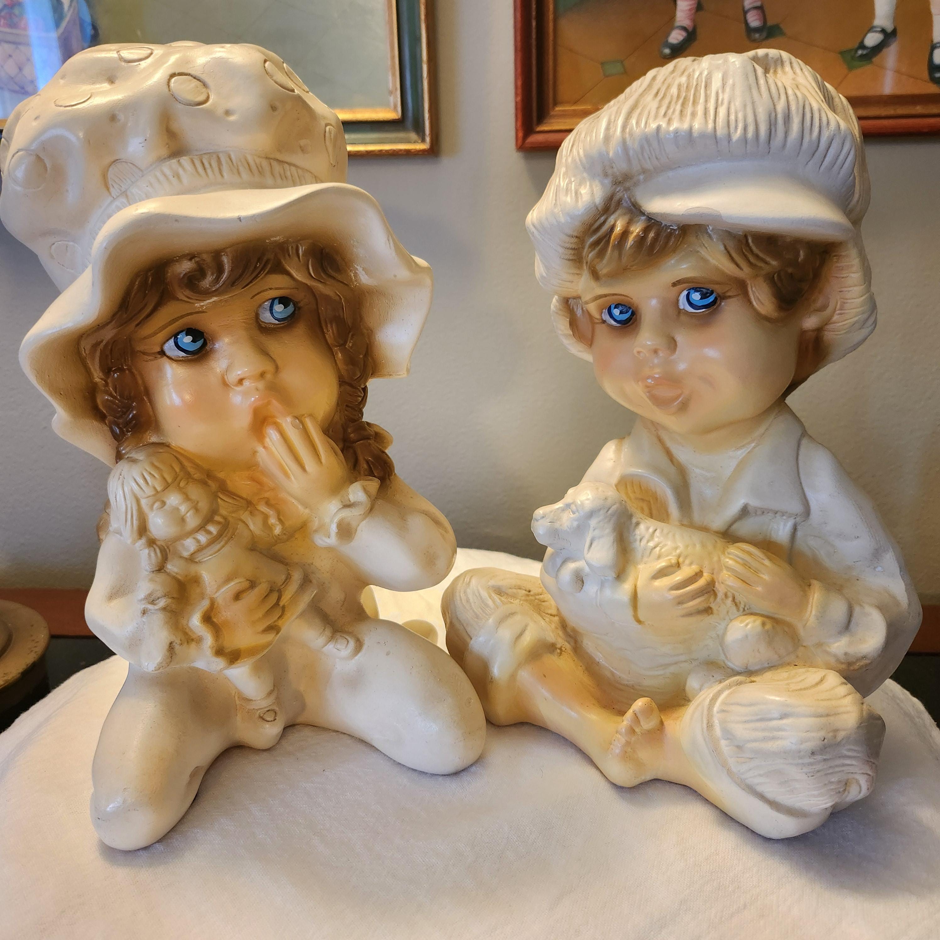 Vintage 70s Chalkware - Etsy Vintage 70s Chalkware - Etsy