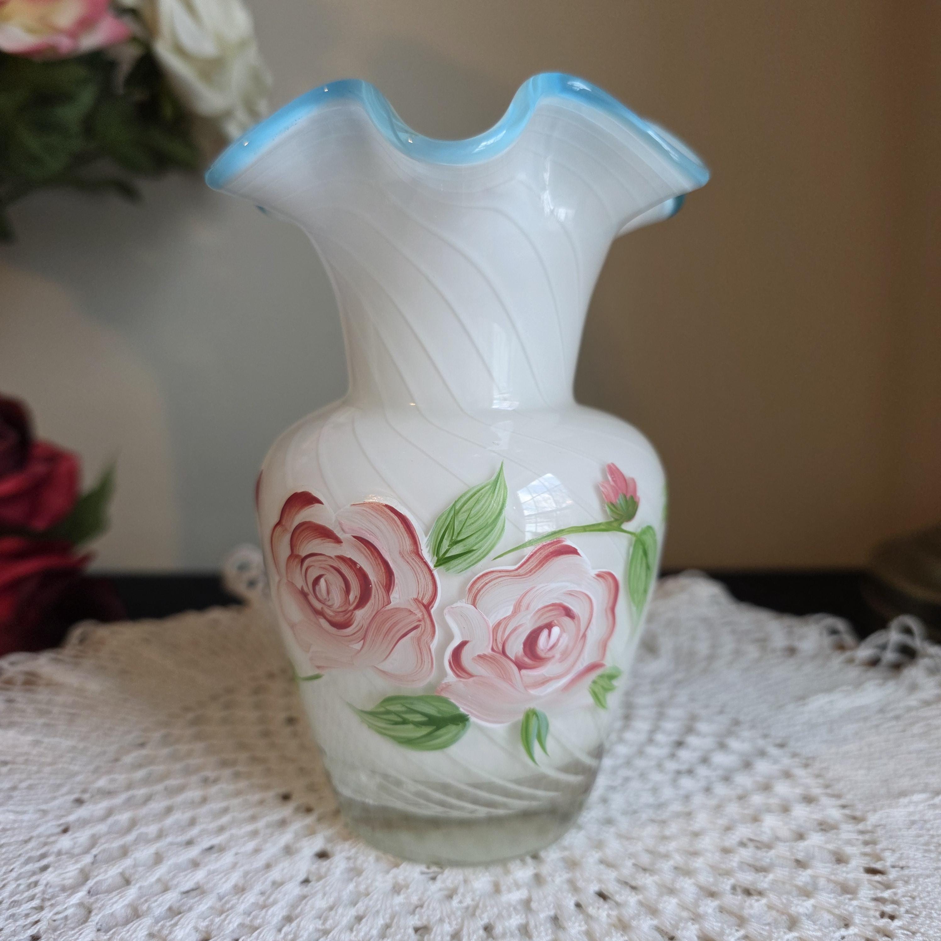 Fenton Optic Swirl - Etsy