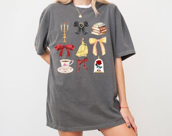 Comfort Colors Beauty And The Beast Shirt, Disney Princess Tee, Disney Tale as Old as Time Shirt, Disney Vacation Tee , Disney Belle T-Shirt