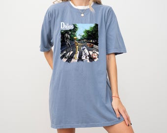 Comfort Colors Star Wars Droids Abbey Road T-Shirt