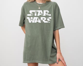 Comfort Colors Classic Star Wars Shirts, Disney Classic Shirt, Disneyland Shirt, Disney Tee, Star Wars 2025 Shirt, Family Disney Matching