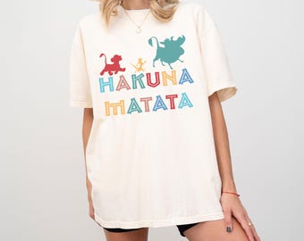 Comfort Colors Animal Kingdom t-shirt, Hakuna Matata shirt, Disney shirts, Disney shirts for gift, Animal Kingdom tee, Disney vacation shirt