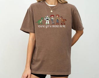 Comfort Colors Toy Story T-shirt: "You've Got A Friend In Me"