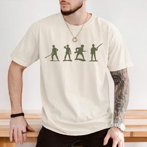 Comfort Colors Men&#39;s Toy Story Shirt, Toy Army Soldiers Toy Story Shirt, Funny Toy Story Shirt, Army Toy Story Shirt,Hollywood Studios Shirt