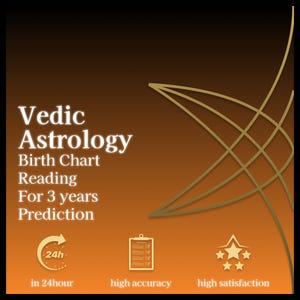 Prédiction personnalisée sur 3 ans par lecture du thème astral | Prédiction védique Dasha et analyse future des transports en commun | Rapport PDF rapide