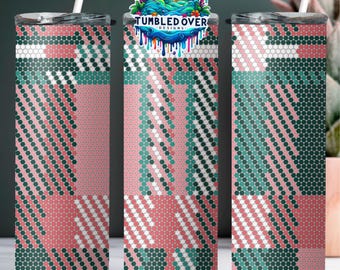 SS16 Digital Rhinestone Tumbler Pattern