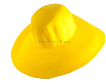 Ladies Fur Felt Capeline Hat Body 103g - Sunshine
