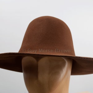 Men&#39;s Weight Fur Felt Capeline Hat Body - Deer