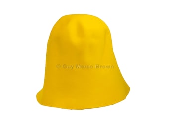 Ladies Fur Felt Cone Hat Body - Sunshine