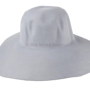 Ladies Fur Felt Capeline Hat Body 103g - Pebble