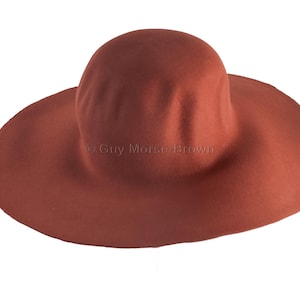 Ladies Fur Felt Capeline Hat Body 103g - Conker