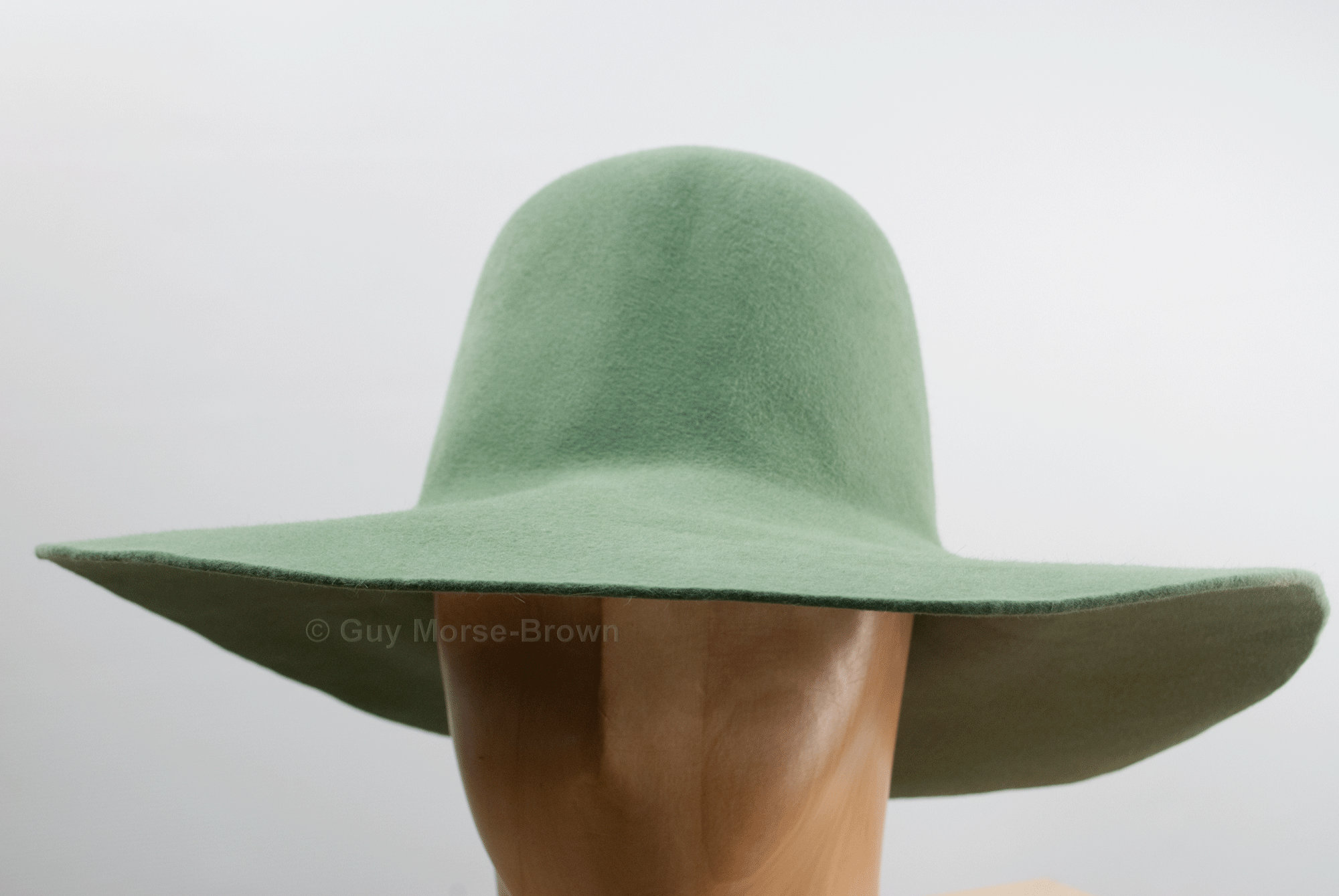 Green, Fur Felt Hat DOBBS HUNTER MOUNTAIN LODEN GREEN FUR FELT FEDORA HAT MADE  main image 4