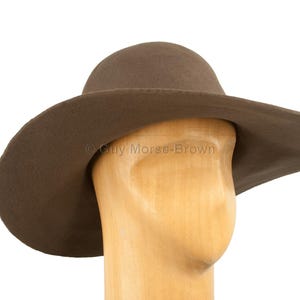 Men&#39;s Weight Fur Felt Capeline Hat Body 123g - Creek