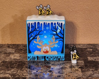 3D Printed Christmas Countdown Calendar