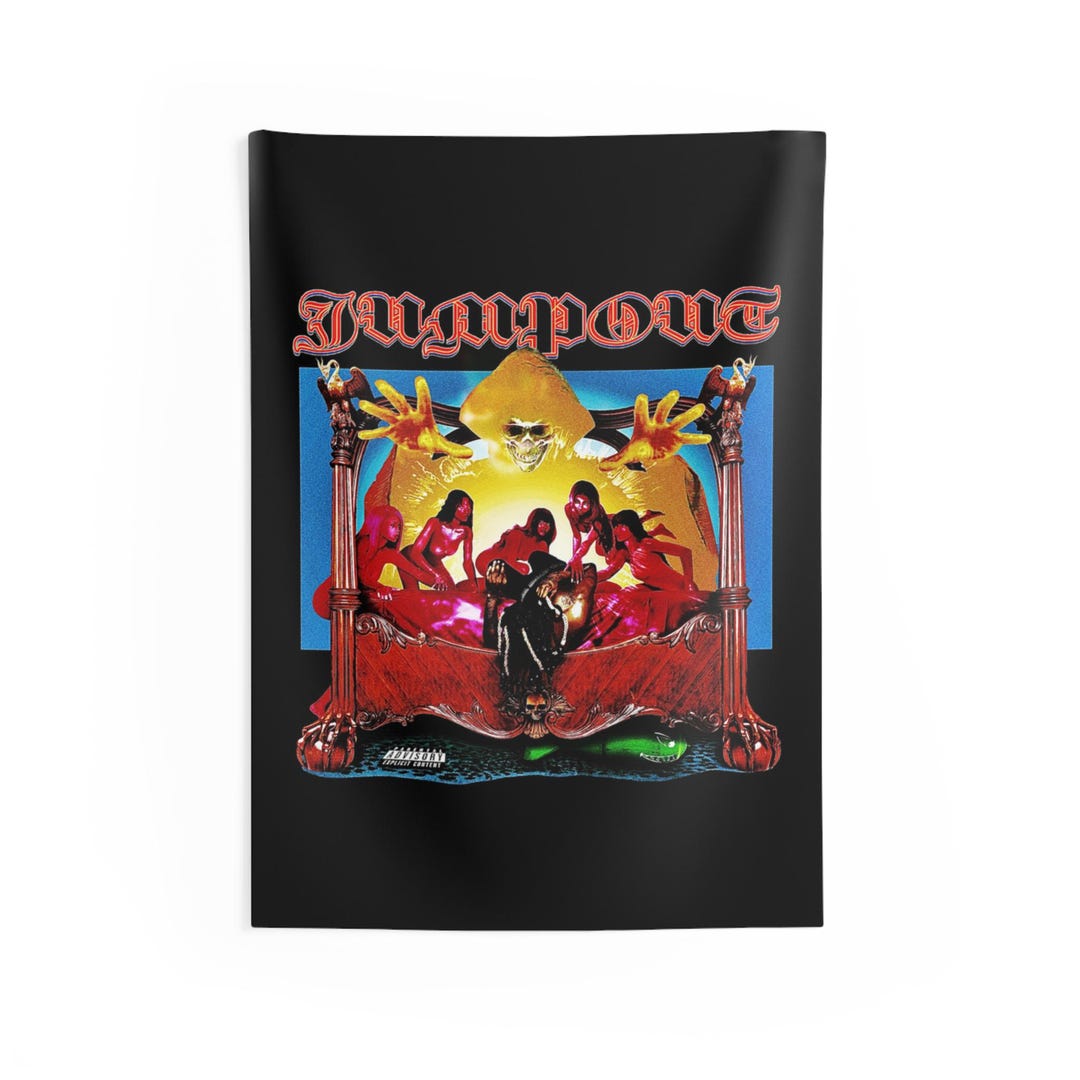 Osamason Jumpout Album Cover Tapestry Etsy Osamason Jumpout Album Cover Tapestry Etsy