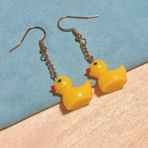 Duck Earrings