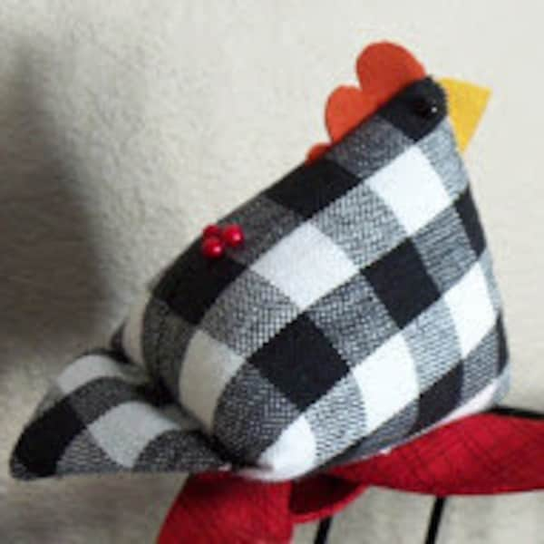 Hen Party Chick DIGITAL Pincushion pattern