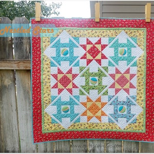 Nestled Stars Quilt Pattern