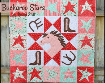 Buckaroo Stars Quilt Pattern
