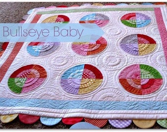 Bullseye Baby Quilt Pattern
