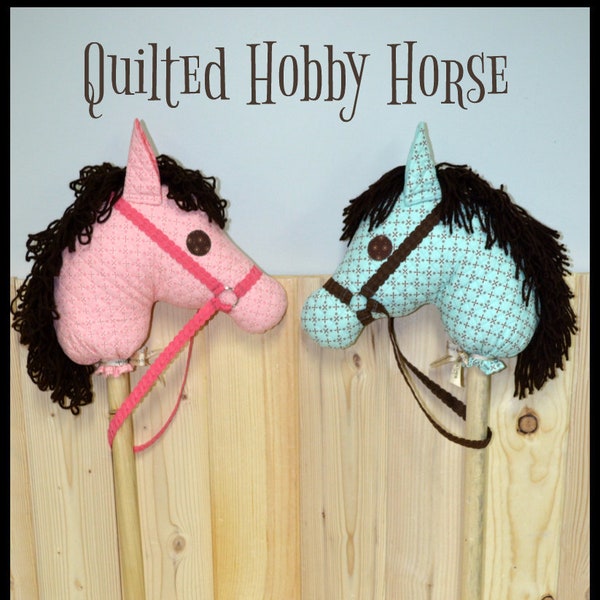 Quilted Hobby Horse (or Unicorn) DIGITAL pattern