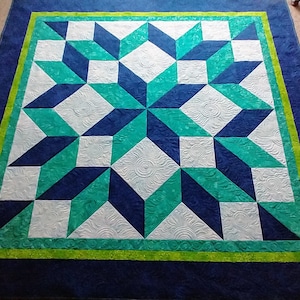 Carpenter&#39;s Star quilt pattern