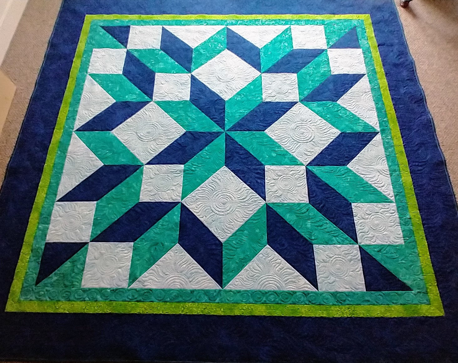 Carpenter's Star quilt pattern