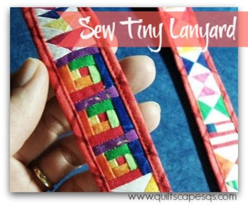 Sew Tiny Lanyard Pattern with Swivel Hook image 3