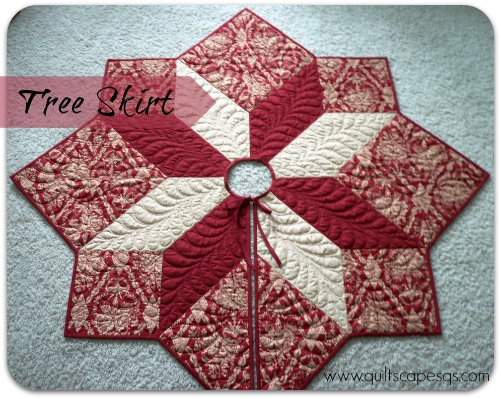 Girl in skirt quilt online