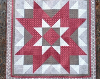 A Soldier's Star / Barn Star DIGITAL Quilt Pattern