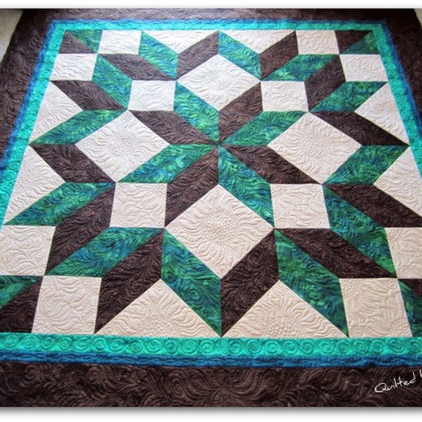 Carpenter's Star DIGITAL quilt pattern