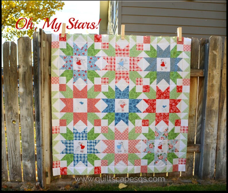 Quilt pattern oh my stars patterns craft supplies tools lifepharmafze