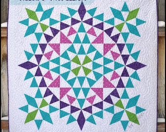 Kaleido-Medallion DIGITAL Quilt Pattern