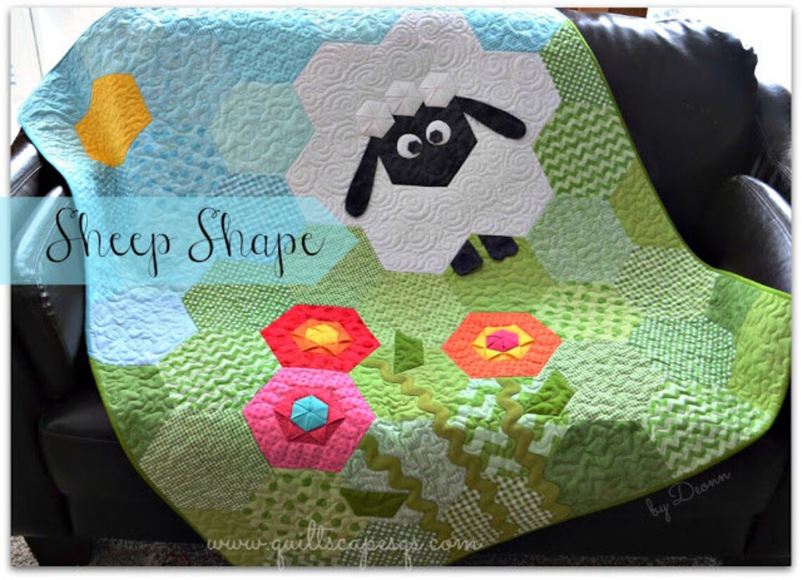 Sheep Shape Quilt Pattern - Baby - Child - Etsy