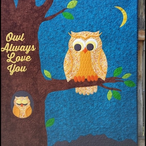 Owl Always Love You DIGITAL Quilt Pattern