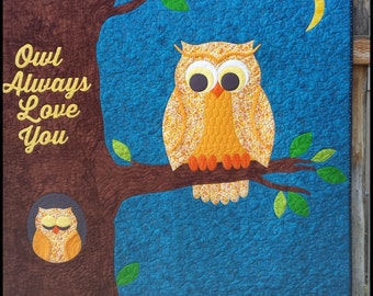 Owl Always Love You DIGITAL Quilt Pattern