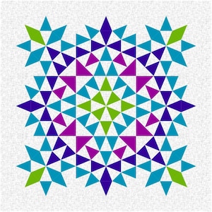 Kaleido-Medallion PDF Quilt Pattern