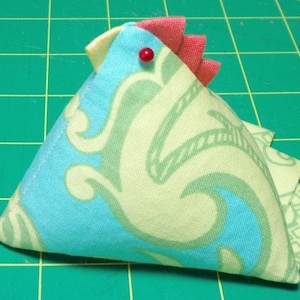 Hen Party Chick PDF Pincushion pattern