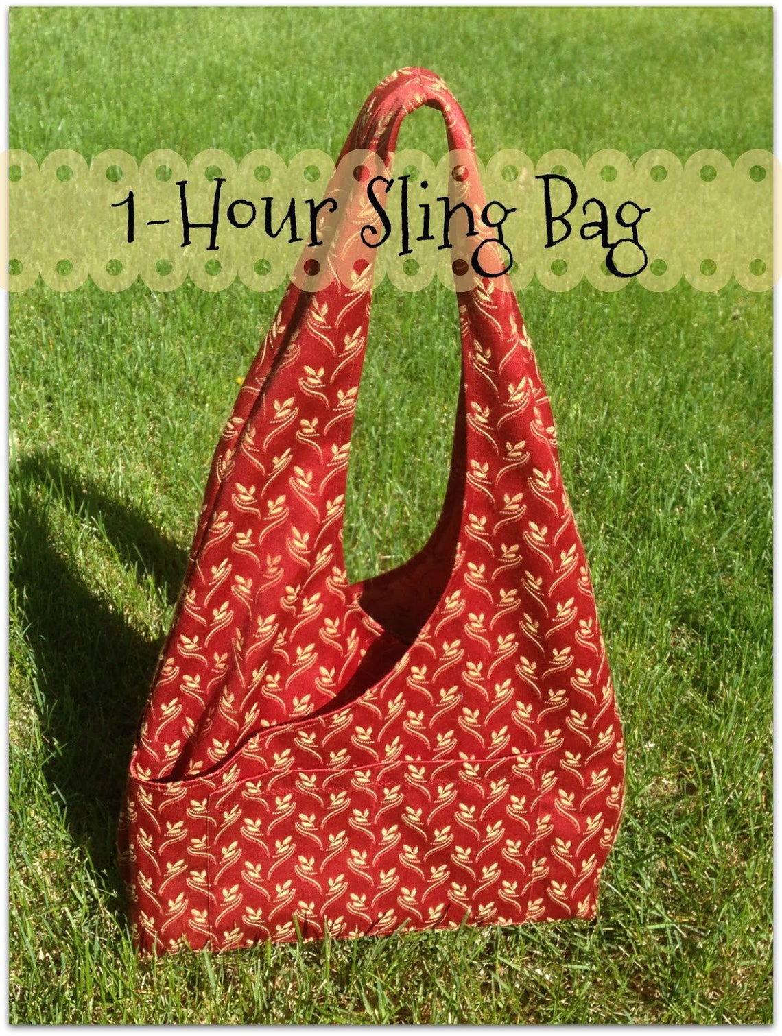 1-hour Sling Bag Pattern - Etsy