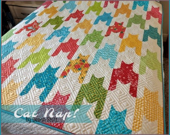 Cat Nap! DIGITAL Quilt Pattern