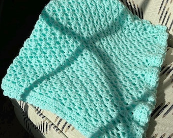 Manta de bebé, Manta de bebé tejida a crochet, Manta de bebé hecha a mano, Manta para recién nacido
