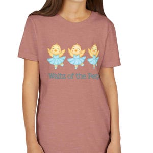 Kinderballet-kippenshirt: Waltz of the Peeps-dansshirt