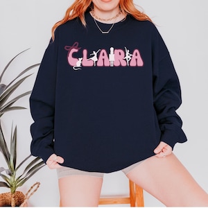 Clara Nutcracker Ballet Sweatshirt, Christmas Holiday Dance Shirt