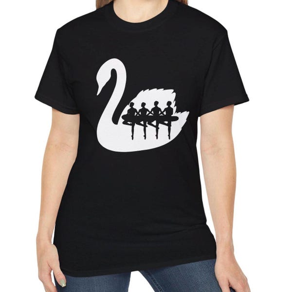 T-shirt Zwanenmeerballet: T-shirt elegante dansliefhebber