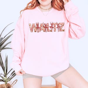 Nutcracker Ballet Sweatshirt: Waltz of the Flowers Crewneck - Christmas Dance Gift