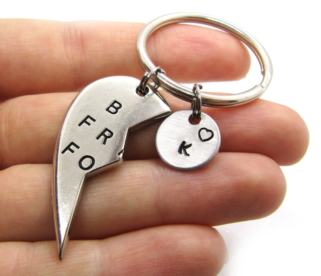 Personalized Best Friends Forever Keychain for 3 3 Best Etsy