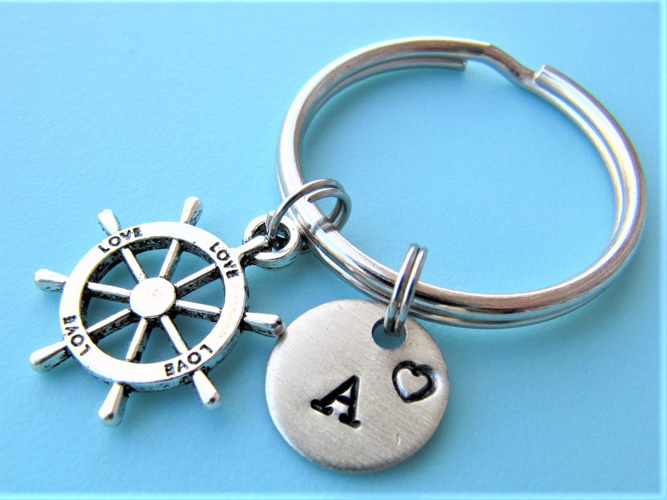 Ship Wheel Keychain Singapore