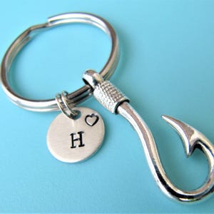 Schlüsselanhänger, Haken Charm Schlüssel, Haken erste Schlüsselanhänger, personalisierte Schlüsselanhänger, Schlüsselanhänger mit Schlüsselring Charms, individuelle Schlüsselanhänger, Haken zu Haken