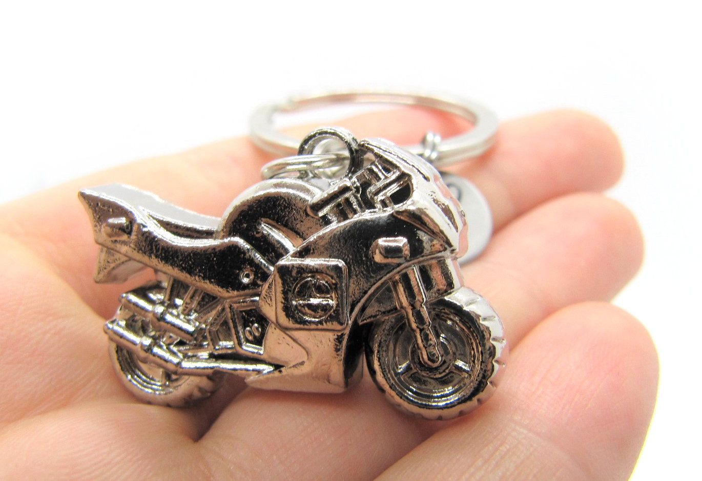 Motorcycle Keychain Motorcycle Keyring Motorcycle Key | Etsy